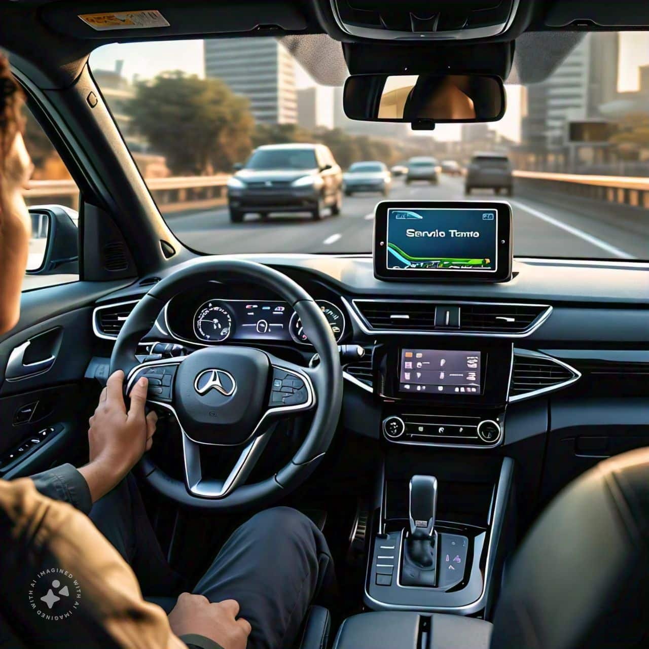 Drive with Service Tire Monitor
